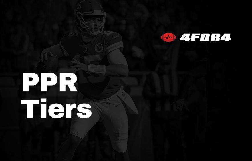 Tiered Scores for PPR Leagues Myth Soccer photo about Fantasy Football Rankings Ppr Printable titled Tiered Scores for PPR Leagues Myth Soccer